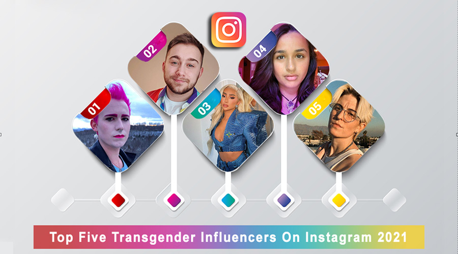 Top Five Transgender Influencers On Instagram 2021