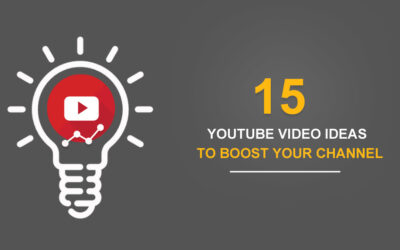 Fifteen YouTube Video Ideas To Boost Your Channel