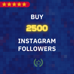 buy 2500 instagram followers